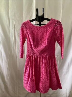 Lilly Pulitzer Bright Pink Dress